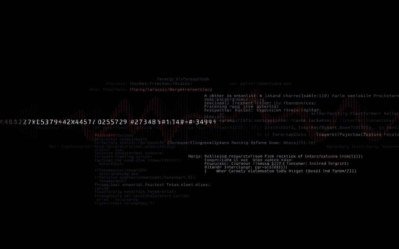 Abstract packet capture and terminal output